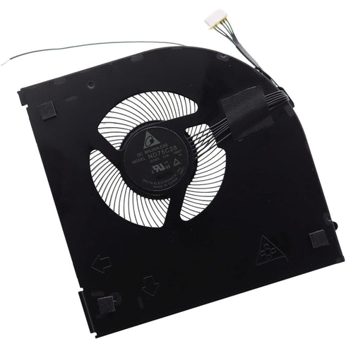 Deal4GO Right Side Graphics GPU Cooling Fan ND75C28-18A01 Replacement for Lenovo Thinkpad P72 P73