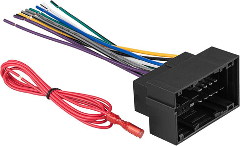 RED WOLF Car Radio Wiring Harness Fit for 2013-Up Jeep Dodge Ram