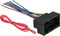 RED WOLF Car Radio Wiring Harness Fit for 2013-Up Jeep Dodge Ram