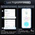 S26, 10-Second 9H 2-Pack JETech Screen Protector for Samsung Galaxy Easy Installation Kit with One-Step Alignment Tray