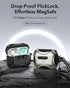ESR AirPods Pro Case (2023/2022/2019, 2nd/1st Gen), Compatible with USB-C/Lightning, Effortless MagSafe, Black