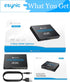 eSynic 4K/30HZ HDMI Splitter, 2 Way HDMI Splitter 1 in 2 Out for HDTV, PS4, Blu-ray Player