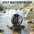 Dyurwa IPX7 Speakers Bluetooth Wireless, Shower Speaker with Lights, Waterproof Bluetooth Speakers with Suction Cup