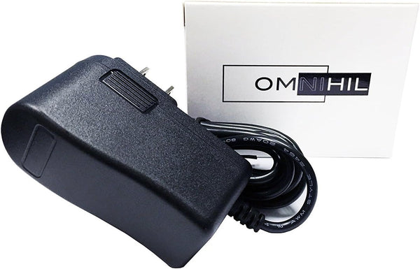 Omnihil 8 Feet Cable Adapter Power Supply Charger for Motorola Baby Monitor Model MBP33PU