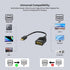 Mini Displayport to Displayport Adapter, 4K@60Hz, Compatible for Thunderbolt 2, MacBook Pro, Air, Mini, Surface Pro