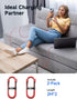 JSAUX 100W USB C to USB C Cable (2-Pack 6.6FT) - Fast Charging Cord for iPhone 15 Pro Max, Samsung S24, MacBook Pro/Air.