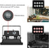 Univivi IR Illuminator 90 Degree Wide Angle 8-LEDs 850nm Infrared Light for Night Vision, IP67 Waterproof