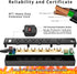 Yintar 6Ft 6 3 1680 Power Strip Surge Protector - Extension Cord with AC Outlets and USB Ports for for Home, Office