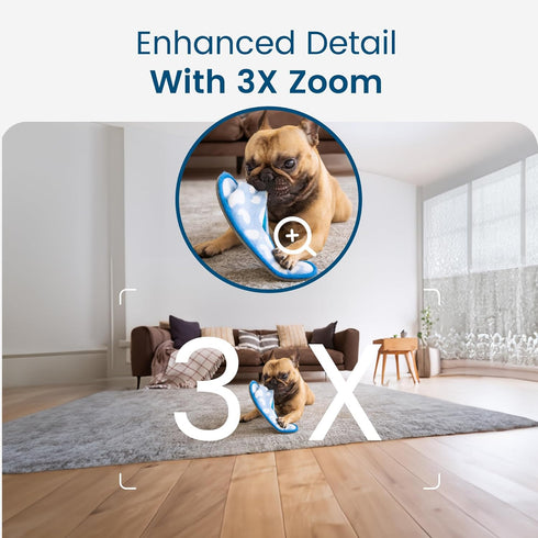 litokam Indoor Camera, 2K Security Camera for Home with Night Vision, Pet Camera, Motion Detection, 2-Way Audio, Works