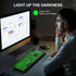 SABLUTE Large Print Backlit Keyboard, Wired USB Lighted Computer Keyboard with 7-Color Backlit for PC, Laptop