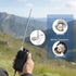 SZSAUTO 20-1300MHz 7 (2-Pack) Counter Police Radio Scanner Antenna BNC Male Section Telescopic Handheld Ham CB Antenna