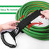FOLIV 4PCS Heavy Duty Storage Straps, 3 in 1 Multifunction for Cables, Hoses, Ropes, Extension Cord Organizer - 28'' +