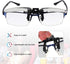 3D 3D MECCANIXITY Polarized Clip-on Glasses, Passive Circular Viewing Glasses Frame for Anaglyph Movies Theater Games