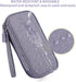 Small Waterproof Electronics Organizer Travel Bag, Accessories Pouch for Cable, Charger, Phone, Power Bank, Earphone