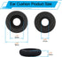 Ear Cushions for Plantronics Headset, Foam Ear Pads Replacement for Plantronics Blackwire 3210 3220 3320 C320 C3225