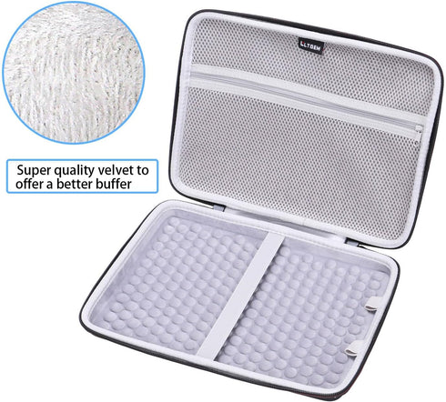 LTGEM Tablet Case for Wacom Intuos Medium Bluetooth Graphics Drawing Tablet Model # CTL6100, Hard Protective Case