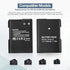 EN-EL14 EN EL14A Battery 2-Pack 1500mAh Li-ion for Nikon D3100, D3200, D3300, D3400, D3500, D5100, and More