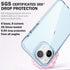 ArtsEvo iPhone 14 & 13 Case, Light Blue, 6.6ft Drop Protection, Full Body Screen & Camera Protection.