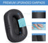 Ear Pads Replacement for B450-XT Bluetooth Headset, Compatible with VXI BlueParrott B450-XT, Leather Ear Pads