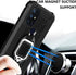 Asuwish OnePlus Nord N10 5G Case, with Screen Protector, Slim Ring Holder Stand Hard Hybrid Rugged Cell Accessories,