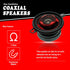 MB Quart XK2-108 3.5-Inch 140 Watt 2-Way Coaxial Speaker System for Superior Car Audio Performance