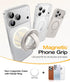 SuydanBox 360 180 17/16/15/14/13/12 Magnetic Phone Grip, Rotation & Flip Universal Phone Ring Stand, Silicone Phone