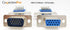 Pc Accessories 10 Pairs D-Sub HD15 High Density Solder Male and DB HD15 Female Connector 20-Pack (10 Male + 10 Female)