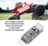 yiMANtrading 2 AM32 Bless ESC USB Bit RC CING Car Type C Firmware Upg Computer Ector, Custom Firmware with Electronic