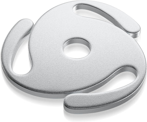 Facmogu 45 RPM Record Adapter, 7 Inch Vinyl Solid Aluminum Adapter for Turntables