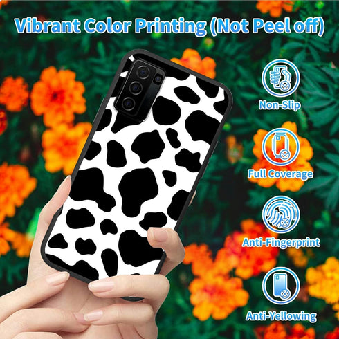 Cow Print Design Soft TPU Case for Nokia C300 6.52", Shockproof Protection Basic Cover