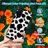 Cow Print Design Soft TPU Case for Nokia C300 6.52", Shockproof Protection Basic Cover