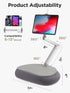 InnoGear 360 6" 13" Tablet Pillow Stand for Lap, Adjustable Hands-Free Holder Mount for Bed Sofa Reading Compatible
