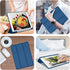 iPad 9.7 Case (2018/2017 Model, 6th/5th Generation), Smart Cover with Pencil Holder, Soft Silicone Back, Navy Blue