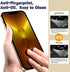 QHOHQ 3 Pack Screen Protector for iPhone 13 Pro 6.1 Inch with Tempered Glass Camera Lens Protector, Ultra HD, 9H