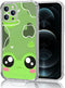 Cute Frog iPhone 12 Pro Max Case - 6.7" Kawaii Green Frog Design, Non-Slip, Shock Absorption, Gel Frame for Teens.