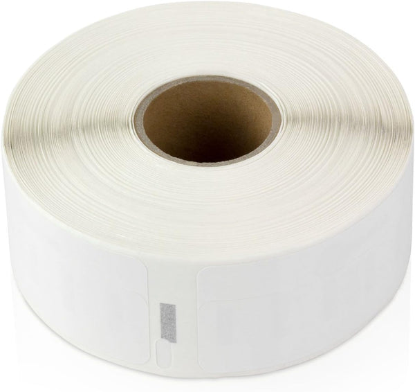 OfficeSmartLabels Multipurpose Industrial Grade Plastic Labels (1 x 1 inch), Compatible with 1933083 & 30332 (1 Roll /