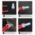 Nilight - 50036R Closed End Crimp Terminal, 300 pcs 22-16/16-14/12-10 Gauge Nylon Wire Connector Kit
