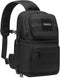 MOSISO Camera Sling Bag, Tactical Crossbody Bag Case with Tripod Holder for Canon/Nikon/Sony