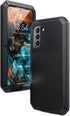 Marrkey Galaxy S21 Plus Case, Heavy Duty Shockproof Tough Armor Aluminum Alloy with Built-in Screen (Black)