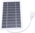 Solar Panel Power Bank, Monocrystalline Silicon 2 USB Outputs High Efficiency Portable