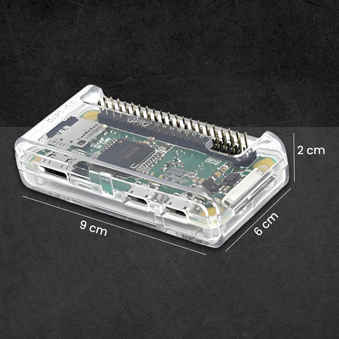 sb components 2 1 SB Premium Clear Case for Raspberry Pi Zero and Raspberry Pi Zero W Open Closed in Access to All