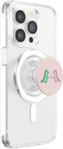 PopSockets PopGrip for MagSafe Funny And Cute Dinosaur T Rex Green Dino And Pink For Girls