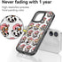 Rosarnnah 17 6.6 (6.3") for iPhone Case Cute - Durable Shockproof ft Drop Impact Phone Case - Funny Milk Cow Ducky