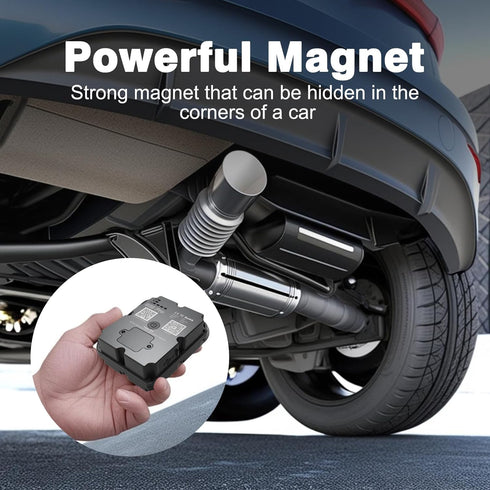 wanwaytech 4G 7500mAh GPS Tracker Vehicle - LTE Real-Time GPS Tracking Device for Cars/Trucks, Battery, Worldwide