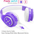 Kids Wireless Bluetooth Headphones, Volume Limited 85db/110db Over-Ear Foldable Headphones with Mic for Boys, Girls