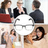Smart Bluetooth Glasses, Open Ear Music Glasses for Men Women with Anti Blue Lens and Built-in Speakers