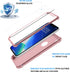 ORETECH iPhone XR Case with 2 x Screen Protectors, 10 Ft Military Grade Drop Test, Rose Gold