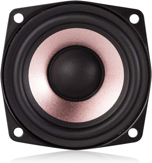 Douk Audio 1PC Hi-Fi 2.5" 8 Ohm Desktop Full Range Speaker, High Sensitivity for Home & Car Audio 8-15W