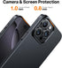 TORRAS 16 16 16Pro 6.3 inch, Slim Fit for iPhone Pro Case, Ultra Thin for iPhone Pro Case, Lightweight Matte