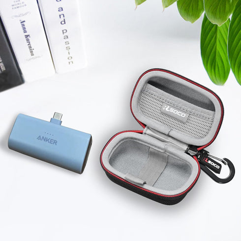 RLSOCO Carrying Case for Anker Nano 621 Power Bank, Portable Charger Case Only (Black)